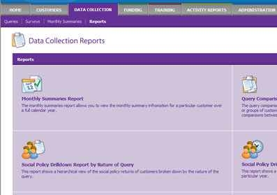 Rich user reporting provides vital access to information. Oyster