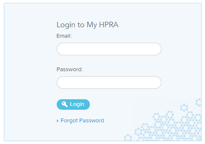 The My HPRA area allows users to subscribe to medicines & topics of interest. HPRA